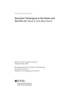 ntnu open access master thesis